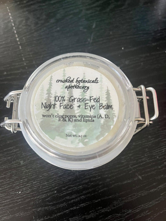 100% Grass Fed Night Face & Eye Balm